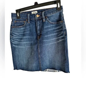 J. Crew denim skirt size 25 (2)